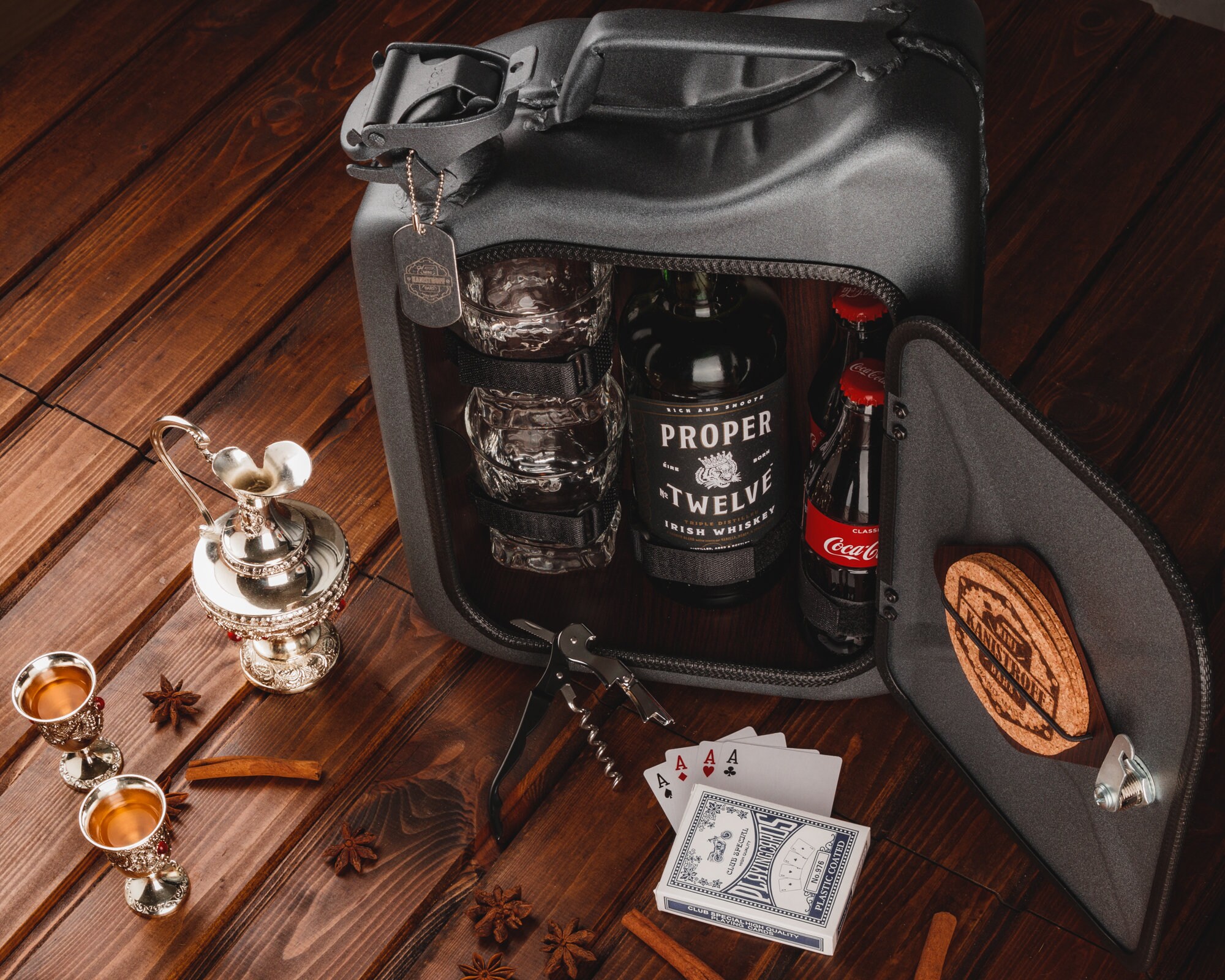 Jerry can mini bar gifts for him gifts for men man cave Etsy