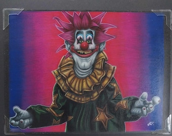 Spikey The Killer Klown - Original Drawing with signed COA