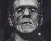 Frankenstein's Monster - Artist Signed Print