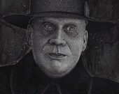 Uncle Fester Addams - Artist Signed Print