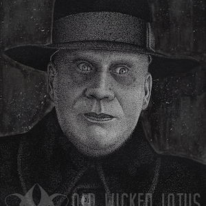 Uncle Fester Addams - Artist Signed Print