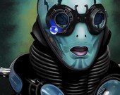Hellboy : Abe Sapien - Artist Signed Print