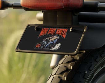 Custom Mini License Plate - Unique Decorative Tag for Car Enthusiasts