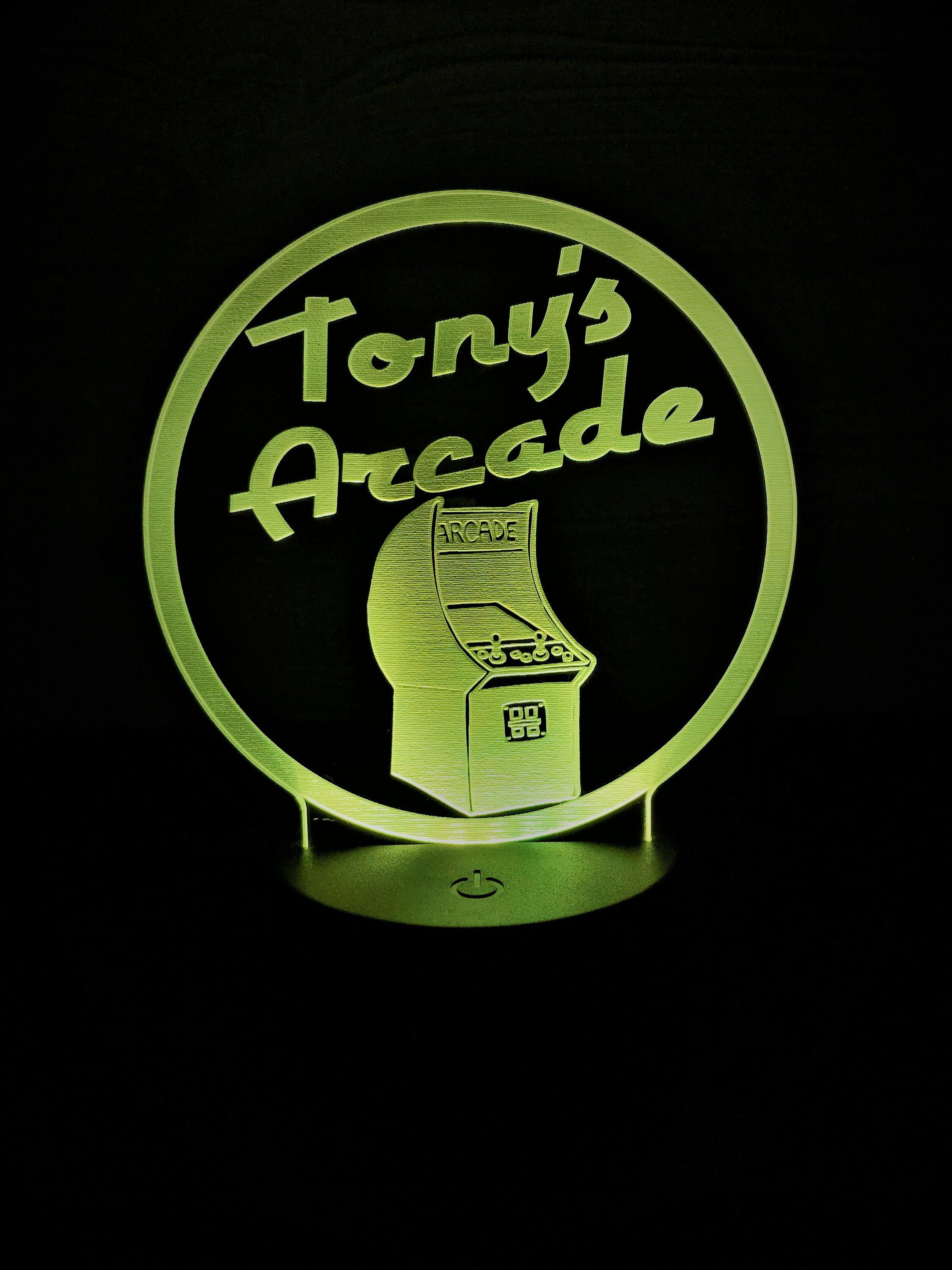 Customizable Laser Engraved LED Light up Display/sign Custom Etsy