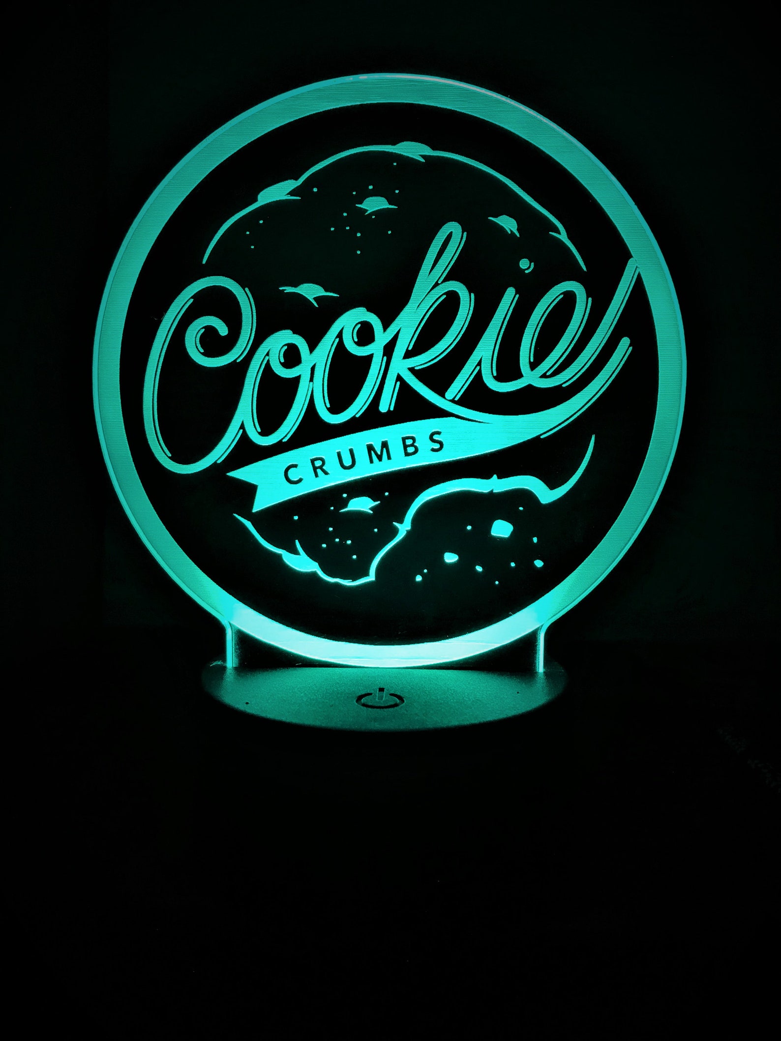 Laser Engraved LED Light up Display/sign Custom Night Light Etsy