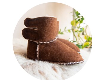 baby shearling boots