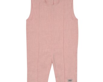 Ramie Baby/Kid Overall Rosa Non Toxic