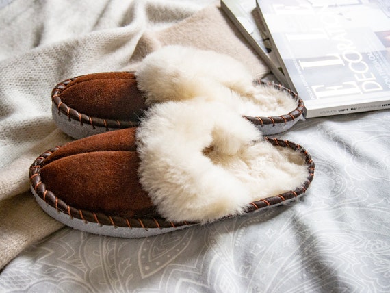 Lam sheepskin slippers sale