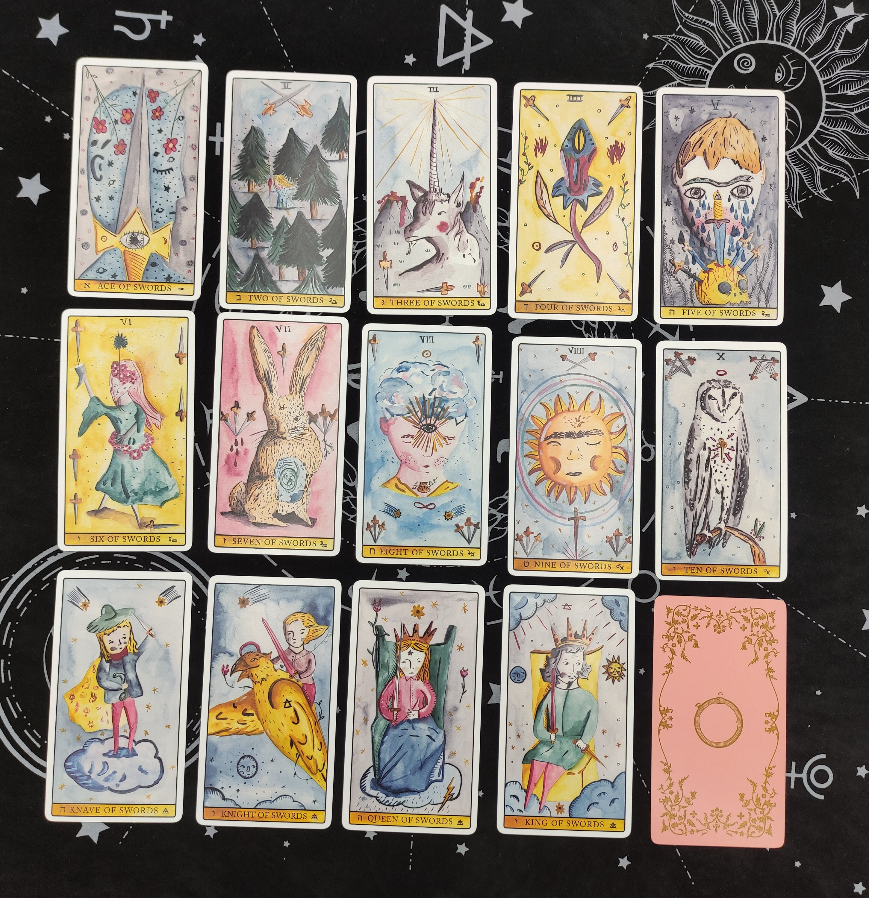 Tarot Deck Tarot of Light 78 Tarot cards Etsy
