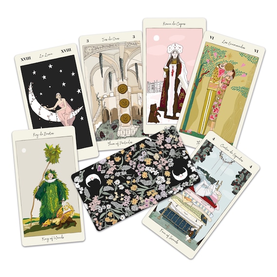 Amazon.com: AIEWEV Tarot Deck with Guidebook,Classic 78-Tarot Cards Set,Colorful Holographic Cards Glowing Fortune Telling Game for Beginners,Expert Readers,Tarot Lover(English Manual) : Toys & Games