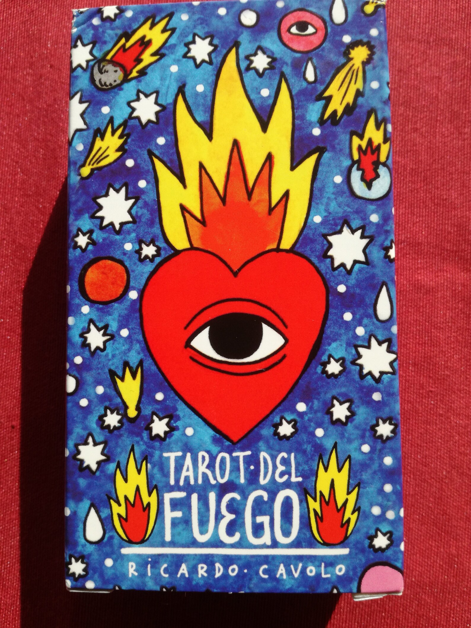 Tarot of Fire Tarot Deck 78 Tarot Cards Etsy Australia