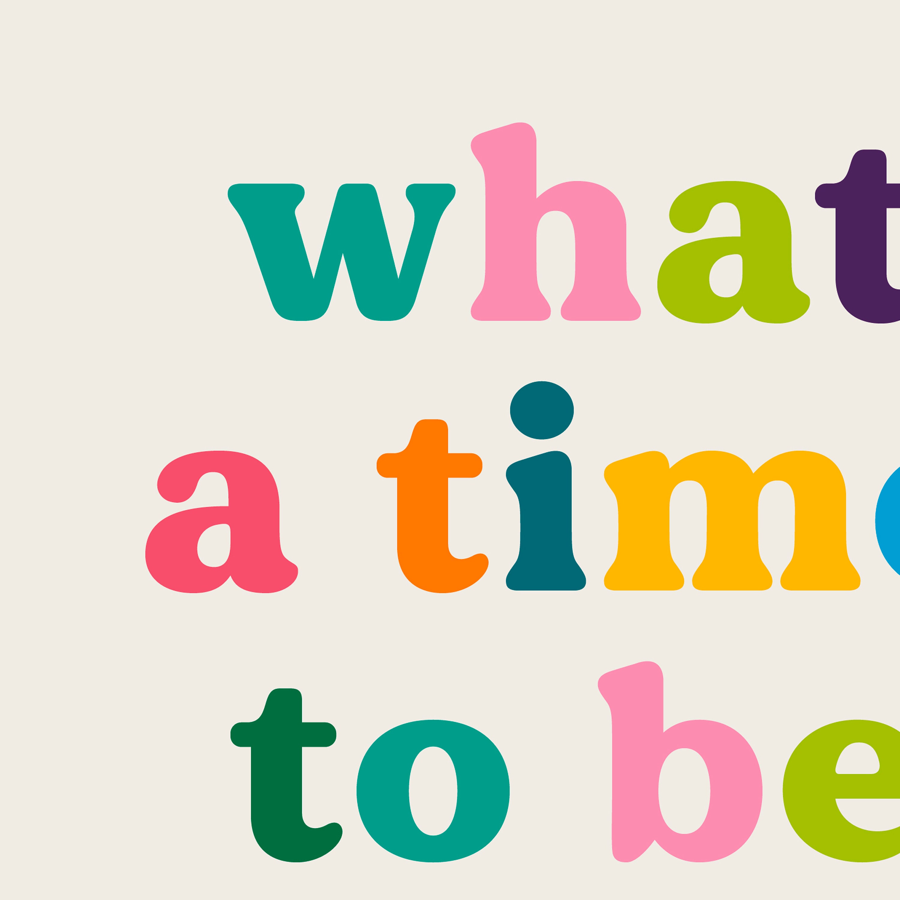 What A Time to Be Alive Poster Print Etsy UK