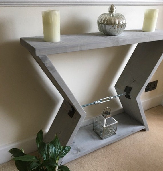 Rustic grey 2024 entry table