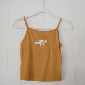 Swallowed Flowers Screen-Printed Tank