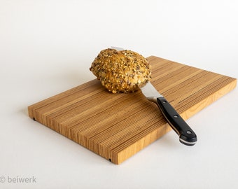 Cutting board made of high-quality beech wood multiplex in 3 different sizes