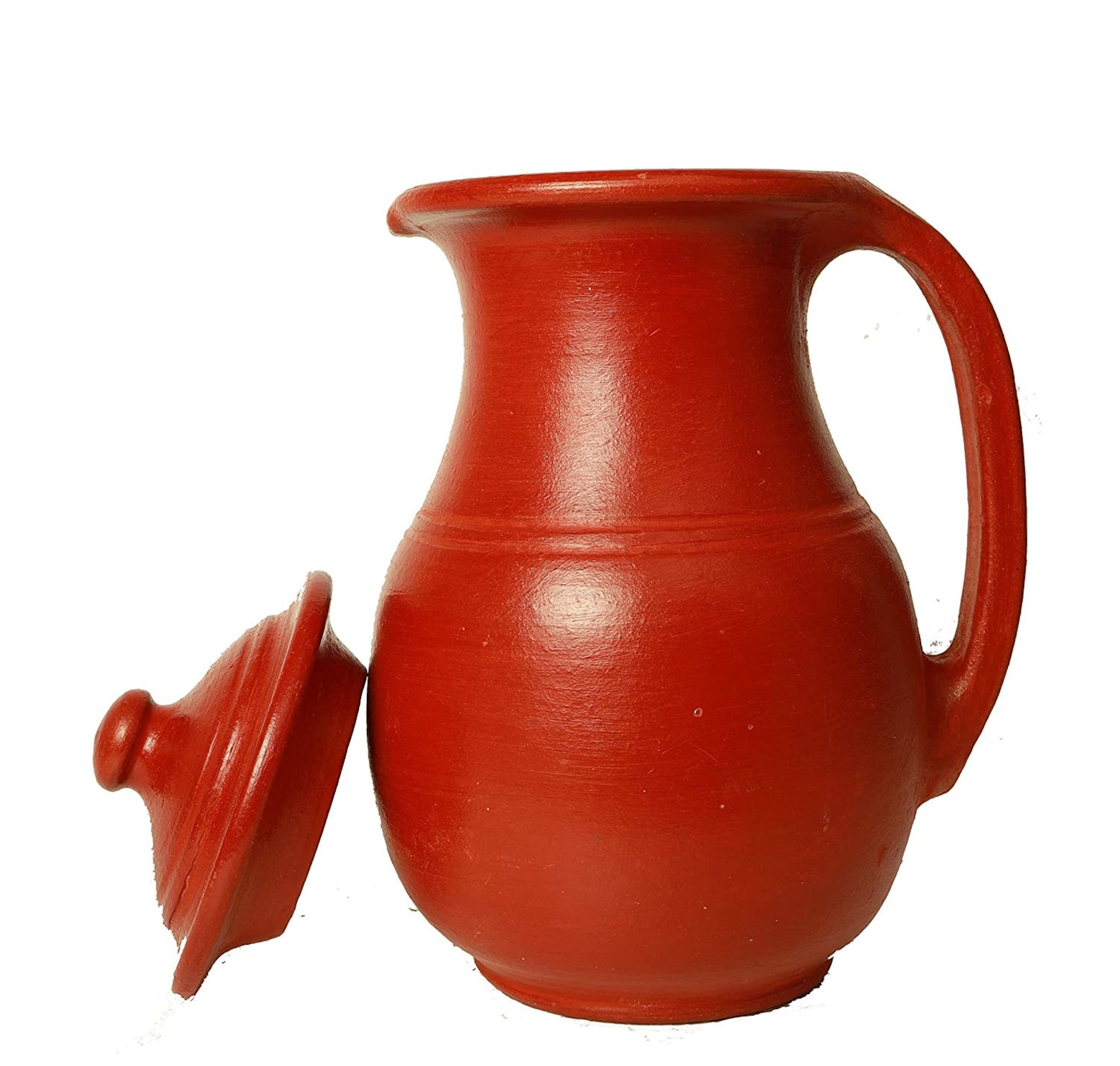 Terracotta Water Jug 1 Piece Red 2.5 Litre Etsy
