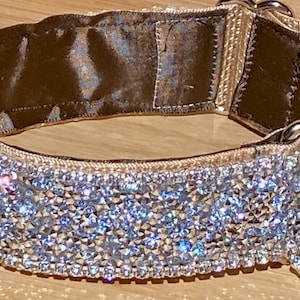 Boho strass-halsband, 1,5" breed, modern en uniek met aangepaste sluitingsopties! Duurzaam met oogverblindende schittering
