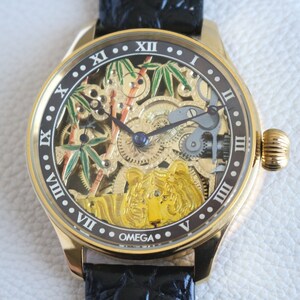 Omega TIGER SKELETON Vintage 1895 Men 