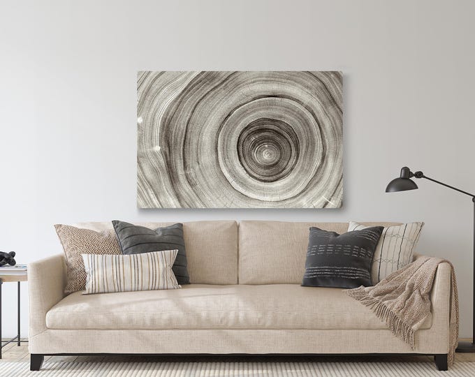 Abstract Tree Trunk Art in Plexiglass Metal  Wood - Modern Home Décor UNIQUE WALL ART