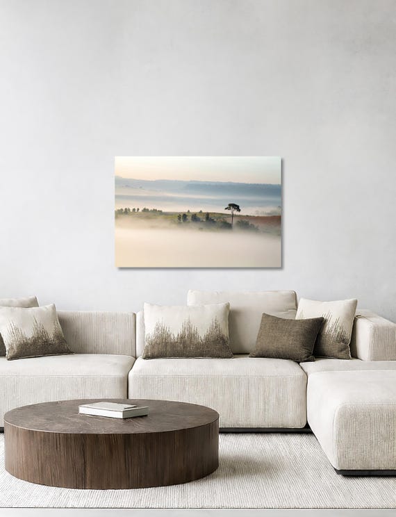 Khao Kho Mountain: Misty Landscape (Available in Plexiglass & Metal)