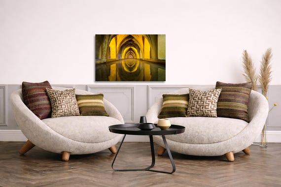 Baños de Doña, Sevilla - Golden Arches Reflection (Available in Plexiglass and Metal)