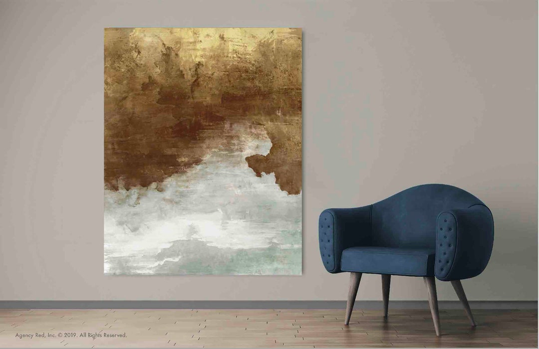 Abstract Metal Artwork Original Metal Print the Etsy