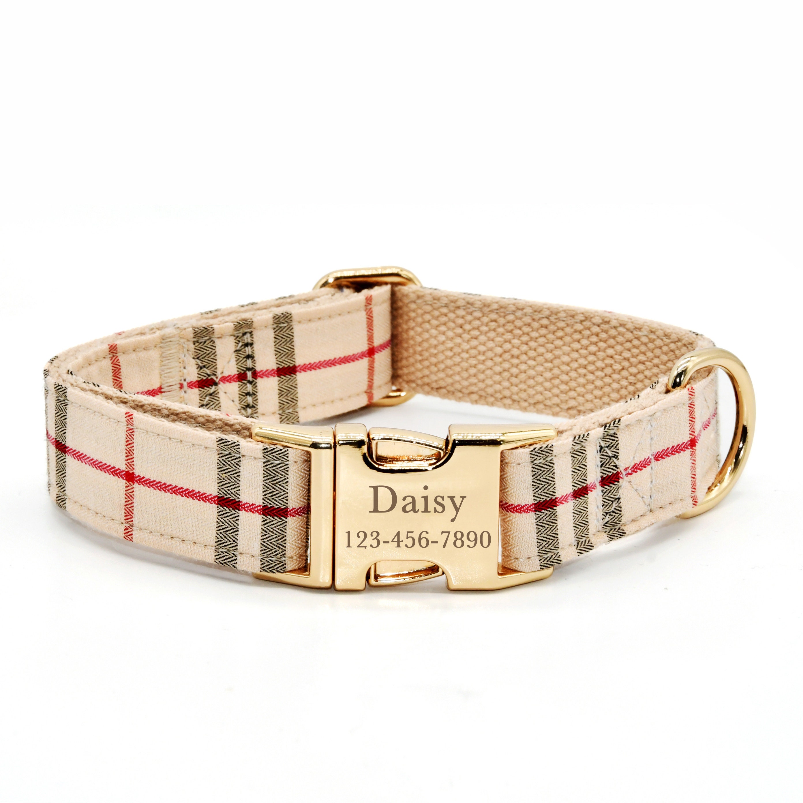 LV dog collar - various colors – The Frenchie Shop