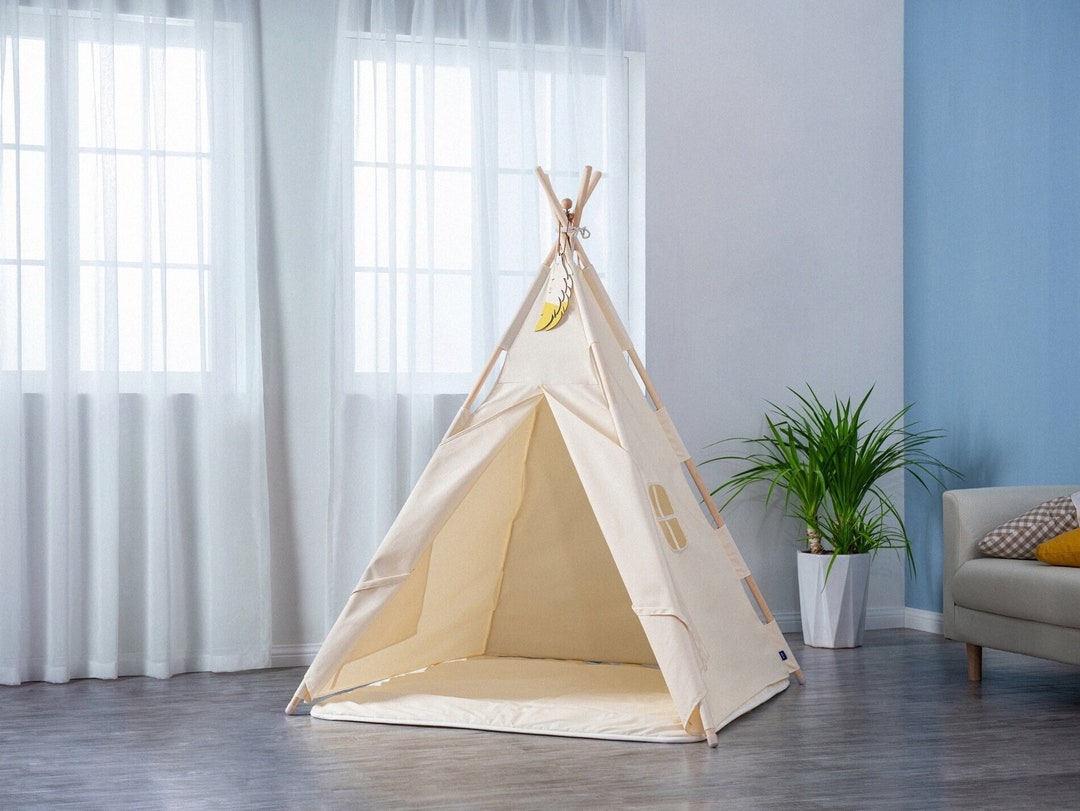 Kids Teepee, Kids Play Tent, Teepee Tent Set for Children, Viridis