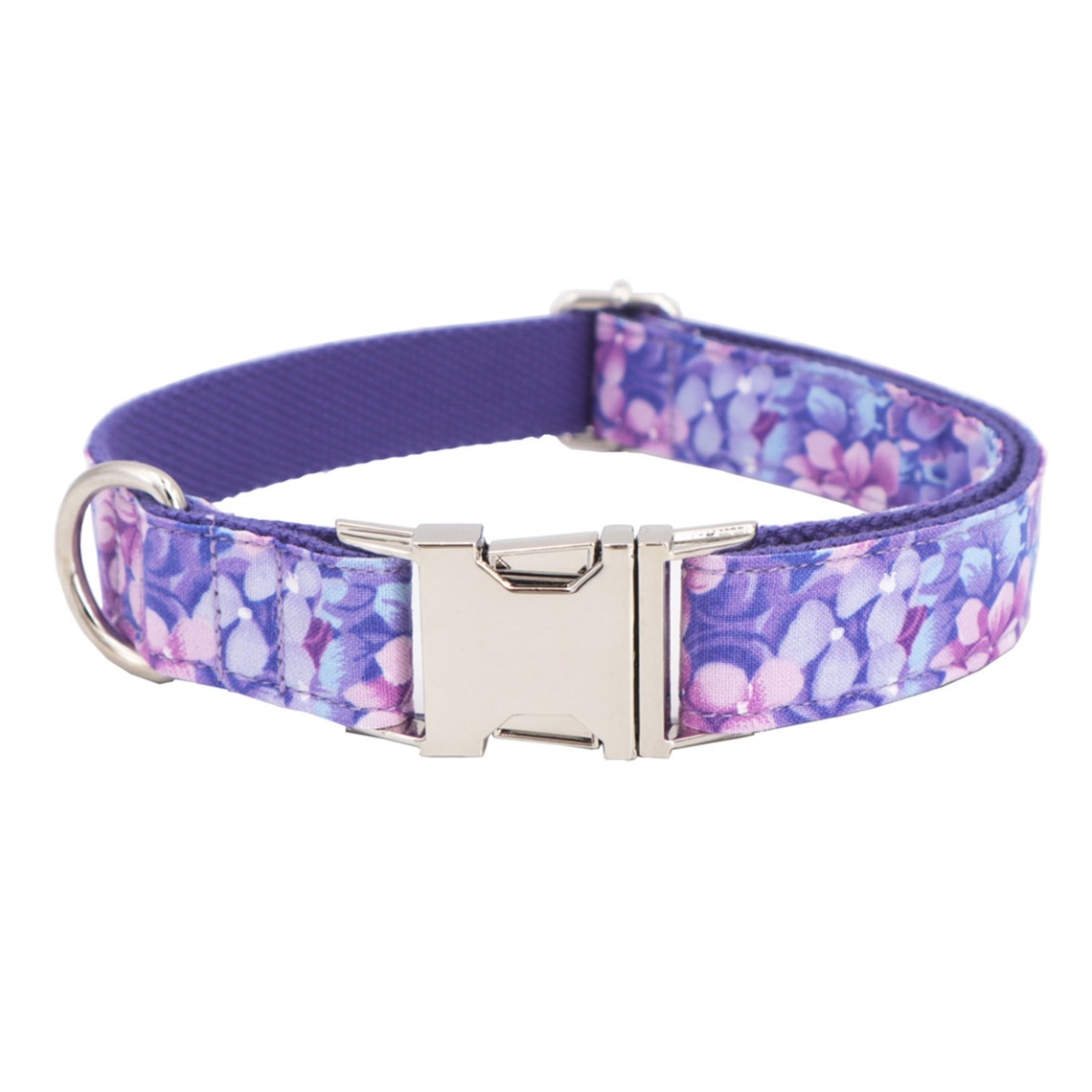 Violet Girl Dog Collar Flower Female Dog Collar Flower Girl Etsy