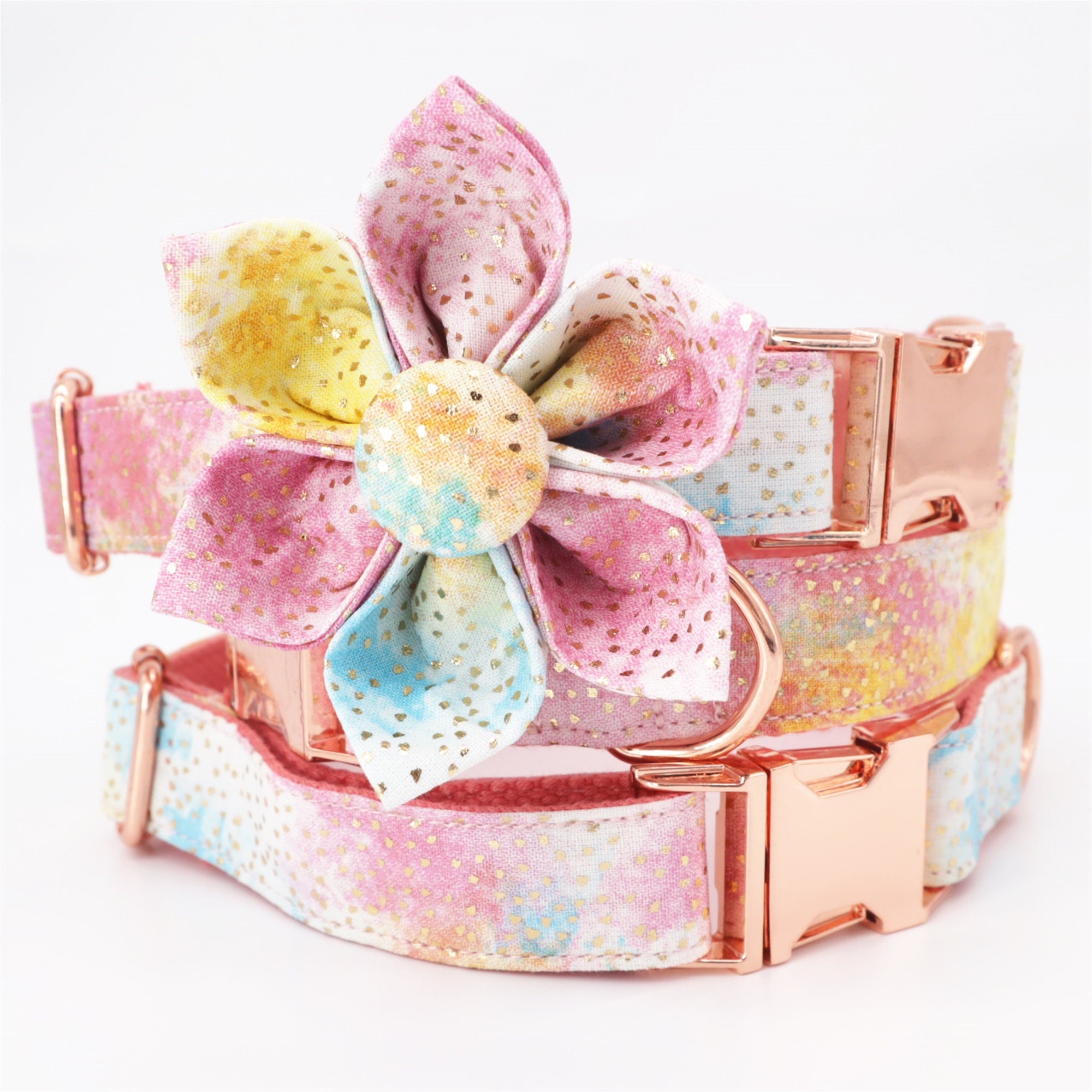Pink Girl Dog Collar Flower Dream Dog Collar Flower Collar Etsy