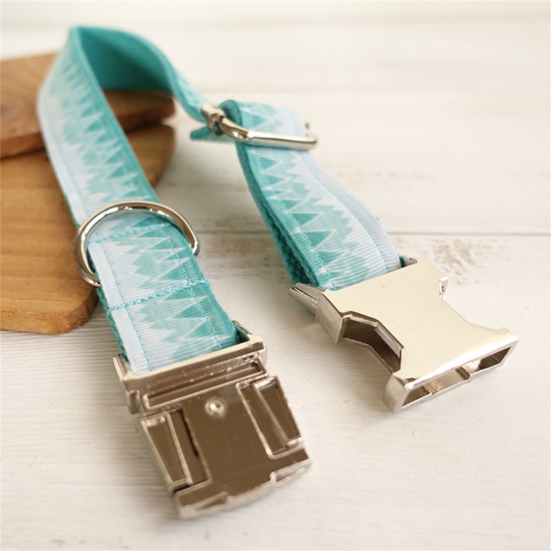 Green Mountain Dog Collar Matching Leash to Choose Etsy