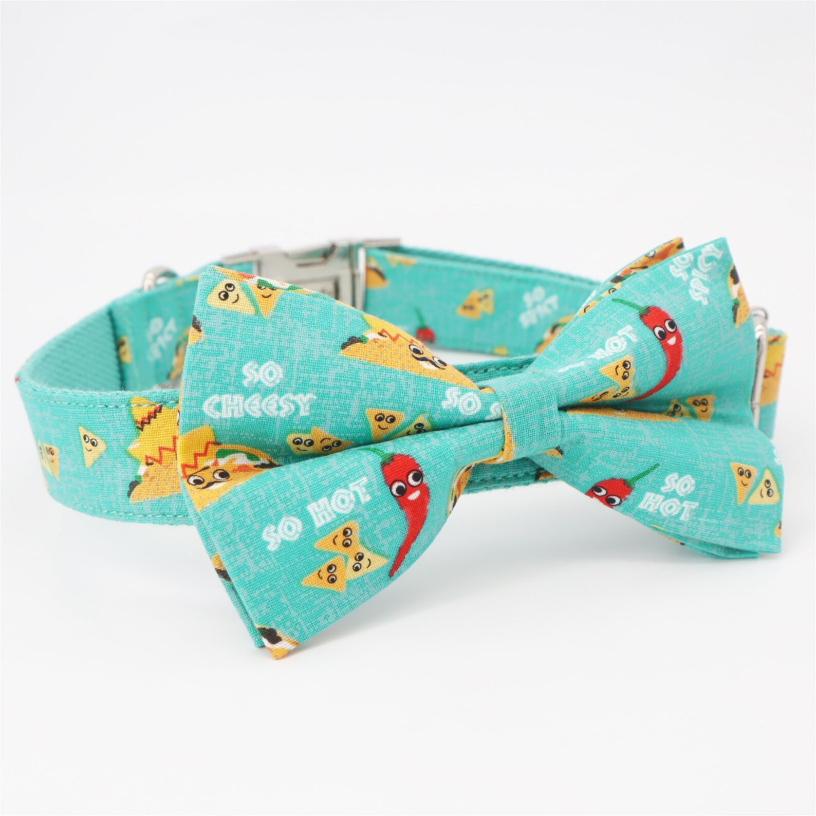 Pepper Taco Dog Collar Bow Tie Dog Collar Bowtie Dog Collar Etsy