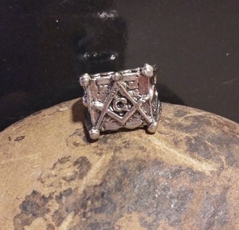 FREEMASON ILLUMINATI DJINN Ring Wiccan owned Talisman FREEMASON ILLUMINATI DJINN Ring Wiccan owned Talisman