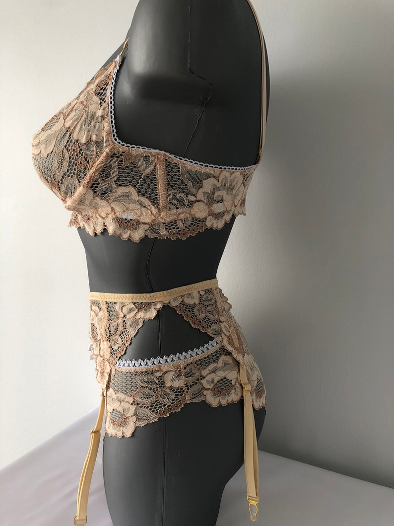 See Through Lingerie sexy Lingerie Gold Black Lingerie Set. Etsy Ireland