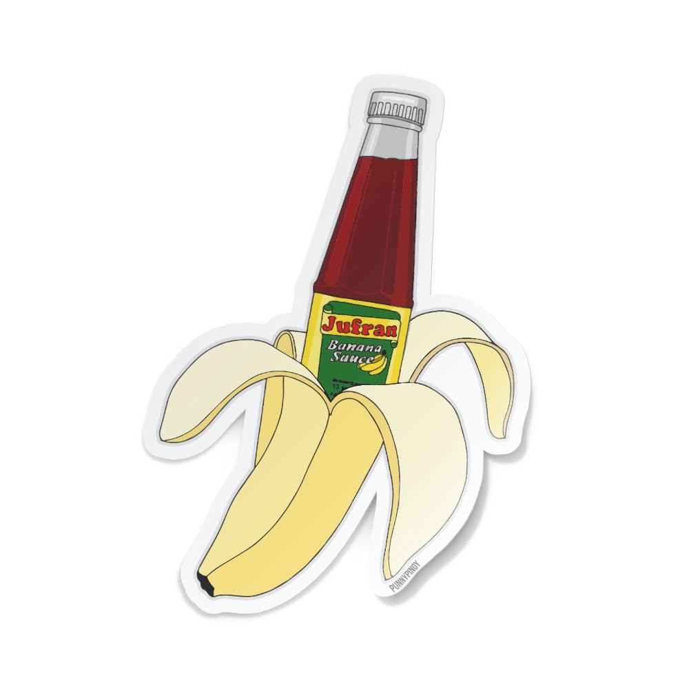 Da Banana Ketchup Sticker Etsy