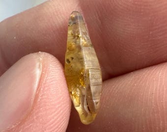 Natural Yellow Ceylon Sapphire Crystal 4.29ct
