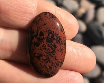 Acajou Obsidian Cabochon