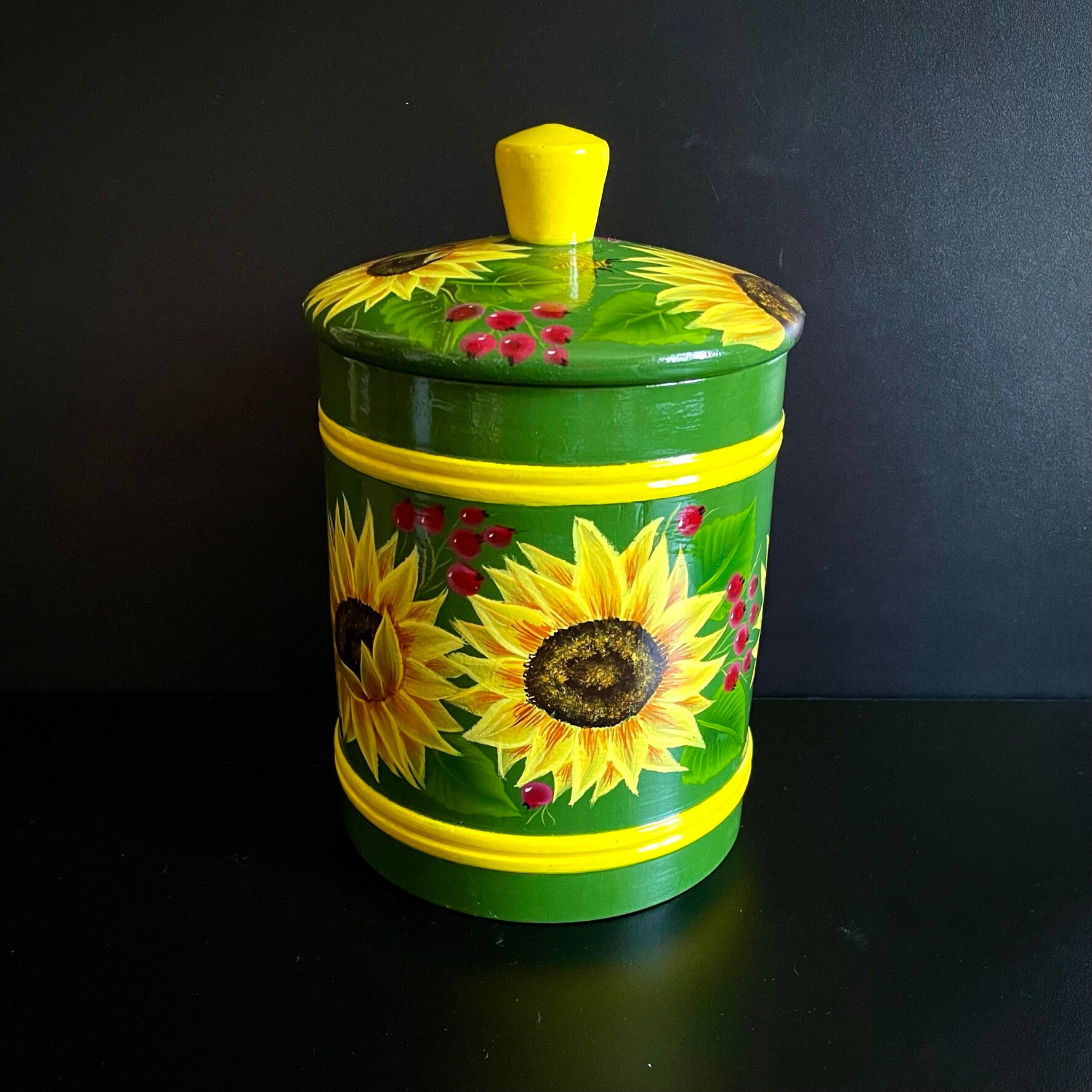 Kitchen Wooden Jars For Storage