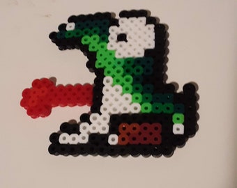 Baby Yoshi Inspired Perler Bead Art