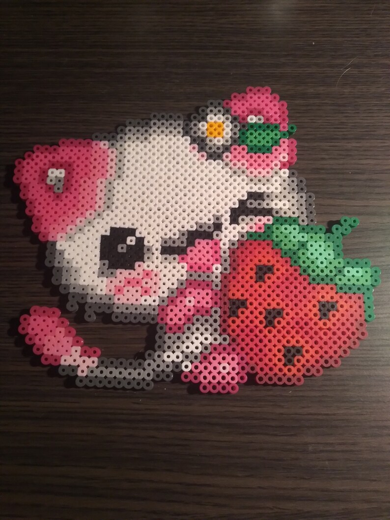 Cute Perler Bead Animal Art Etsy
