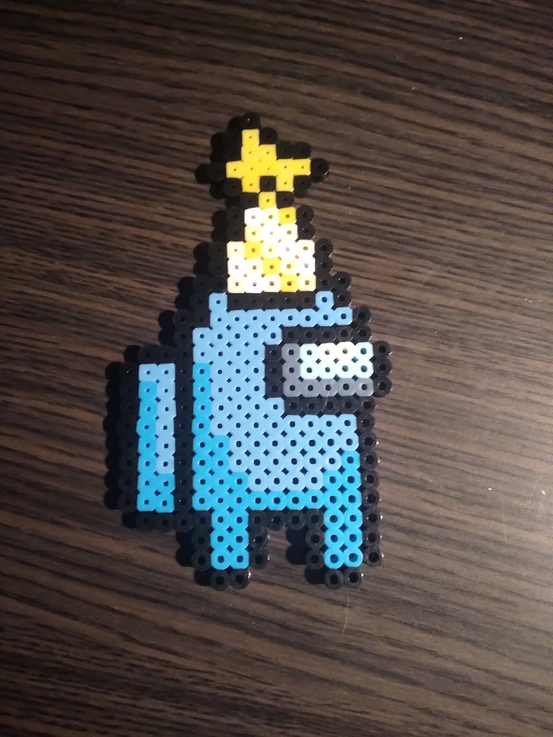 Among Us With Hats Inspired Perler Bead Art Part 2 Etsy