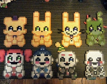 Five Nights at Freddy's Plush Inspired Perler Art