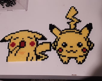 Pikachu Inspired Perler Art