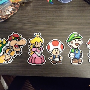 Mini Paper Mario Inspired Pixel Art