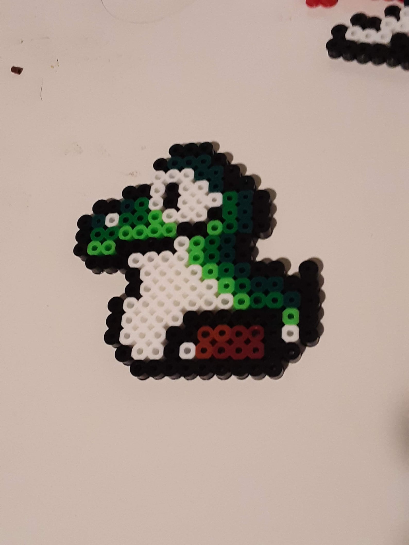 Pyssla Yoshi Baby Yoshi Inspired Perler Bead Art - Etsy Canada