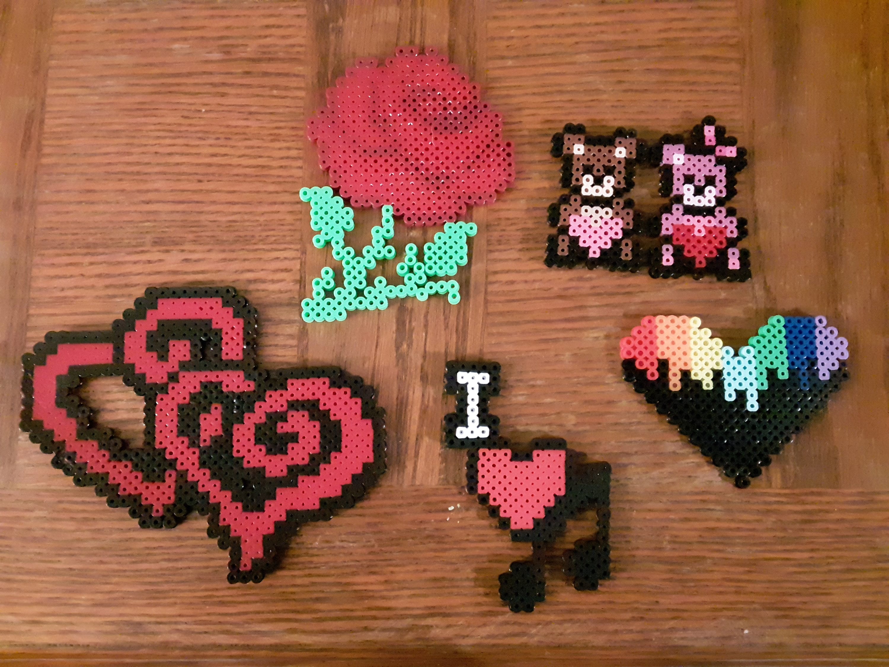 20 of The Best Valentine's Perler Bead Ideas - Picklebums