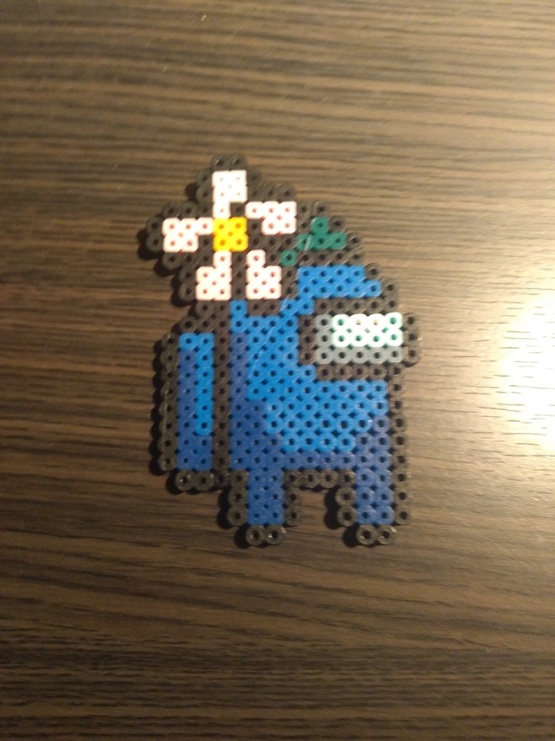 Among Us With Hats Inspired Perler Bead Art Etsy