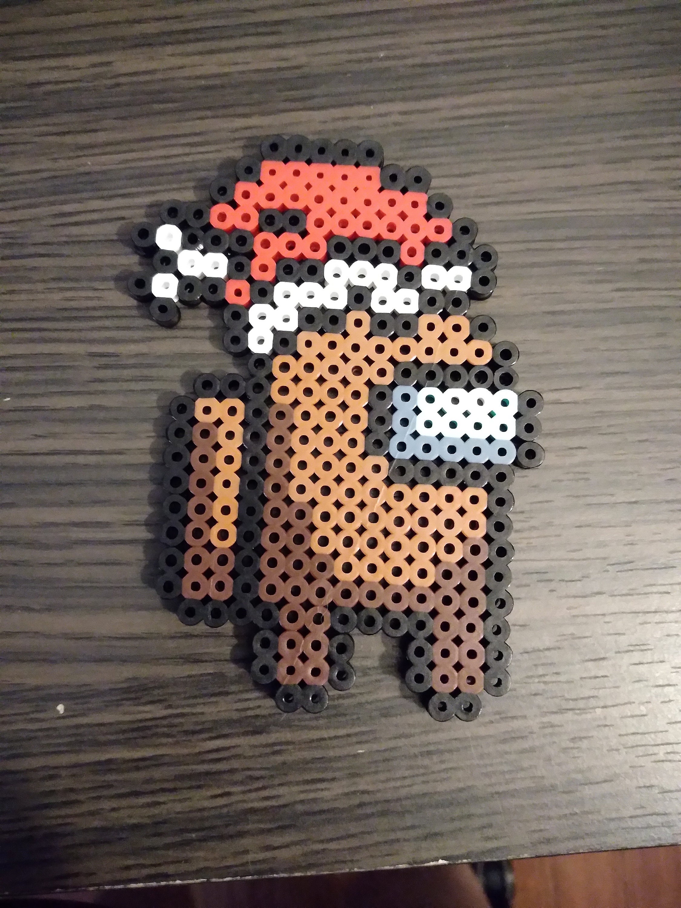 Among Us Christmas Hats Inspired Perler Bead Art Etsy UK