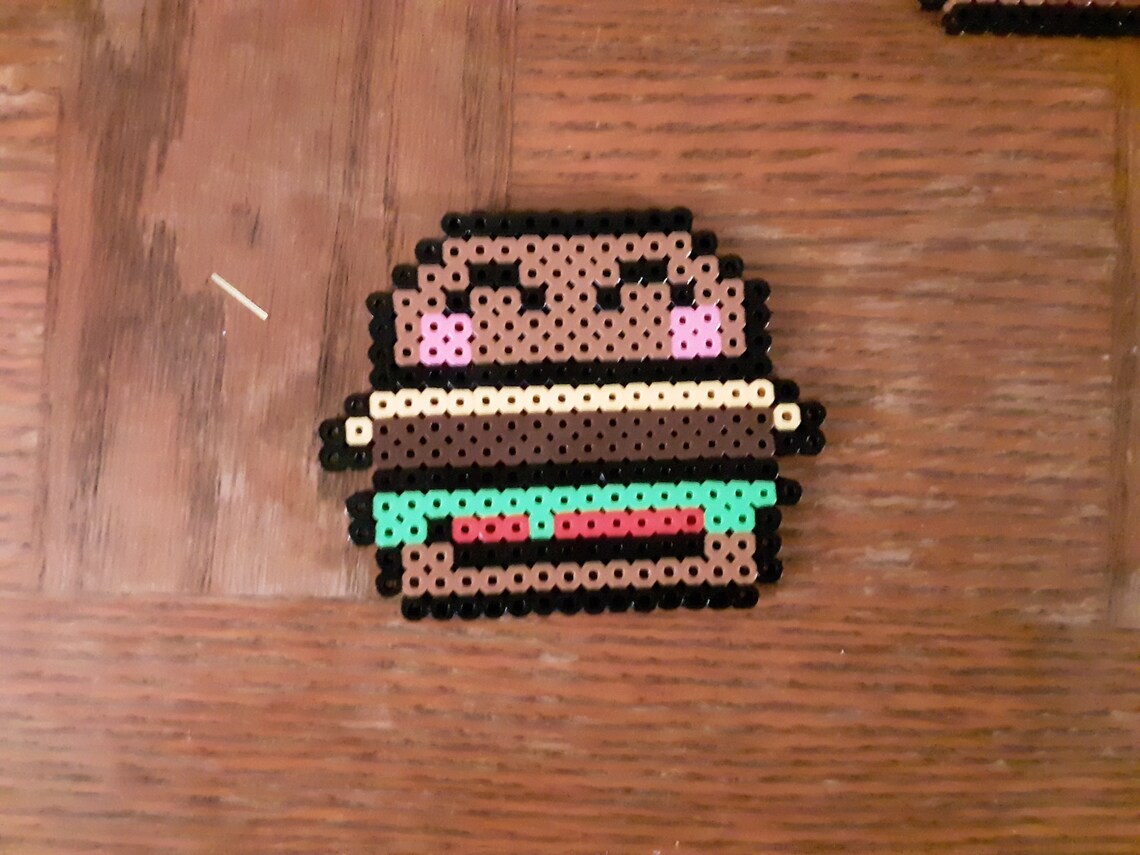 Cute Food Perler Bead Art Etsy