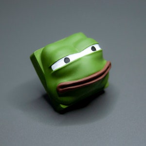 Pepe Smile Artisan Keycap for Cherry Mx Mechanical Keyboards